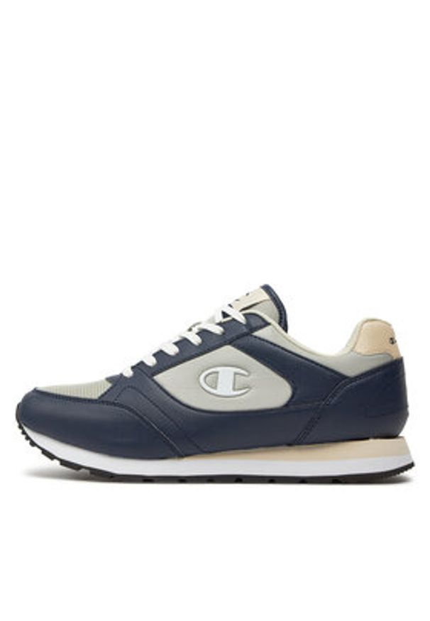 Champion Sneakersy Rr Champ Ii Mix Material Low Cut Shoe S22168-CHA-BS509 Granatowy. Kolor: niebieski. Materiał: skóra