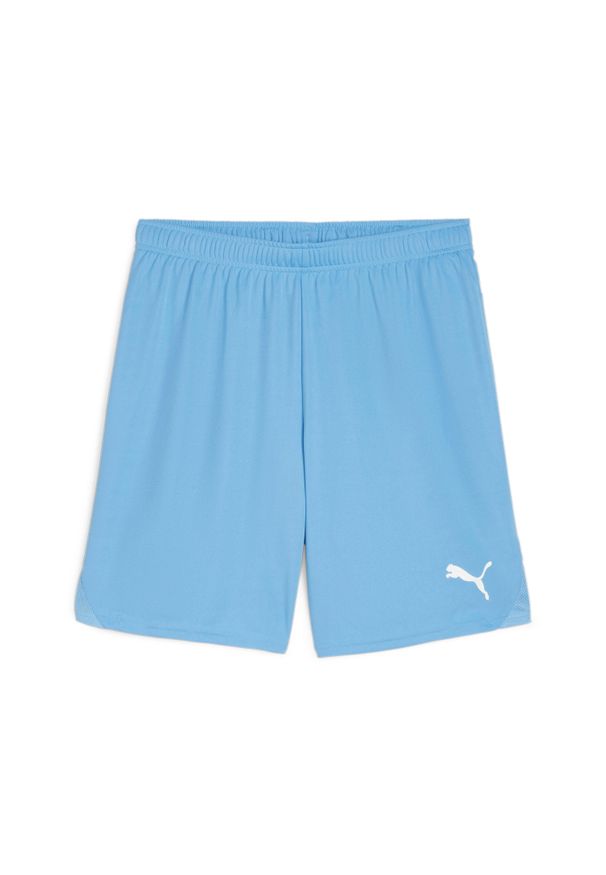 Szorty Puma TeamGloal. Kolor: niebieski, wielokolorowy, biały. Materiał: materiał. Sport: piłka nożna