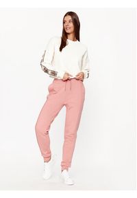 Guess Bluza V3BQ16 KB3P2 Écru Regular Fit. Materiał: bawełna #5