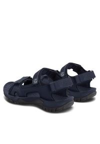 Jack Wolfskin Sandały Lakewood Cruise Sandal 4019011 Granatowy. Kolor: niebieski. Materiał: skóra