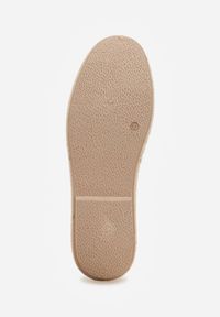 Born2be - Białe Espadryle z Ażurowej Siateczki Ozdobione Plecionką Lanivesa. Okazja: na co dzień. Kolor: biały. Materiał: jeans, len. Szerokość cholewki: normalna. Wzór: aplikacja, ażurowy. Sezon: lato. Styl: elegancki, klasyczny, wakacyjny, casual #8
