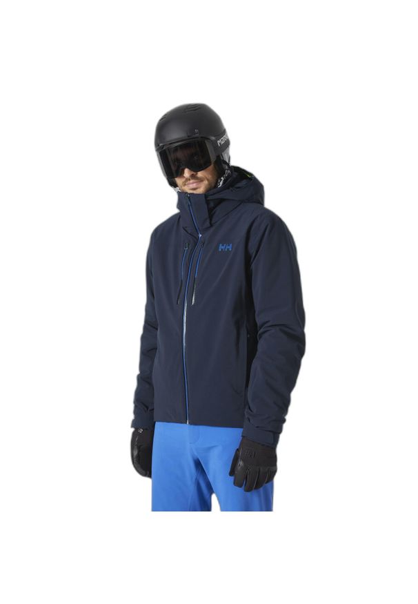 Kurtka narciarska Helly Hansen Alpha Lifalfolt. Kolor: niebieski. Sezon: zima. Sport: narciarstwo