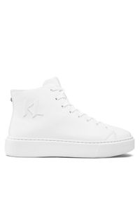 Karl Lagerfeld - KARL LAGERFELD Sneakersy KL52265 Biały. Kolor: biały. Materiał: skóra #1