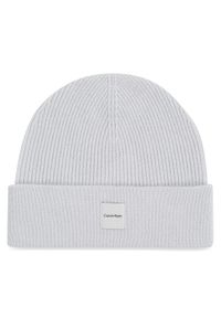 Calvin Klein Czapka Chunky K60K612584 Błękitny. Kolor: niebieski. Materiał: kaszmir #1