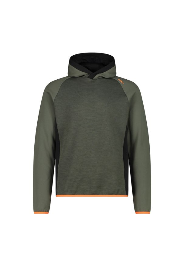 Bluza męska CMP 34E2617. Okazja: na co dzień. Kolor: zielony. Styl: casual, sportowy. Sport: turystyka piesza