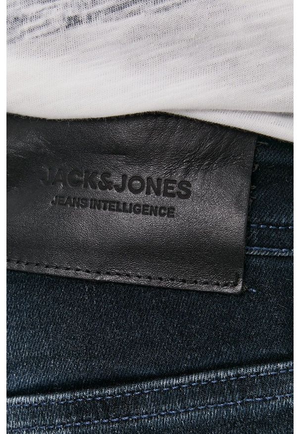 Jack & Jones - Jeansy Liam. Kolor: niebieski