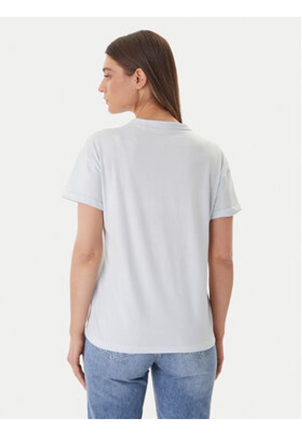 Guess T-Shirt W6GI17 K3037 Niebieski Regular Fit. Kolor: niebieski. Materiał: bawełna