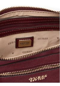 Guess Torebka Marsha Mini HWSG95 01720 Bordowy. Kolor: czerwony. Materiał: skórzane, zamszowe #3
