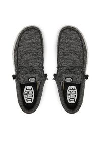 Hey dude - Hey Dude Mokasyny Wally Sport Knit 40536-066 Czarny. Kolor: czarny. Materiał: materiał. Styl: sportowy #4