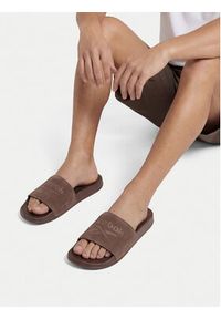 Reebok Klapki CEO-SS26-3C043-M Brązowy. Kolor: brązowy. Materiał: skóra, zamsz #9