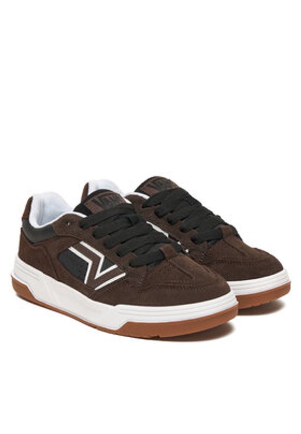 Vans Sneakersy Upland VN000D6FY491 Brązowy. Kolor: brązowy. Materiał: skóra, zamsz
