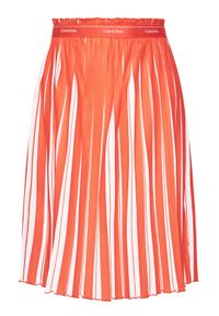 Calvin Klein Spódnica plisowana K20K202932 Pomarańczowy Regular Fit. Kolor: pomarańczowy #3