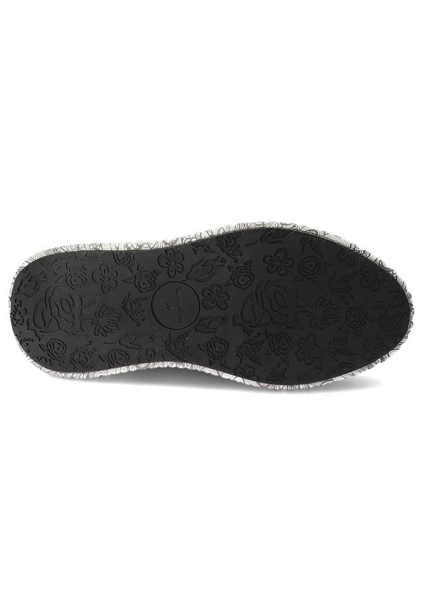 Sneakersy damskie Laura Vita, skórzane z wzorkami na platformie z okrągłym noskiem sznurowane i na suwak, jeans, Nikito-04-SO28603-4-BS8. Okazja: na co dzień. Nosek buta: okrągły. Zapięcie: sznurówki. Kolor: niebieski. Materiał: skóra, jeans. Wzór: nadruk, aplikacja, kwiaty. Obcas: na platformie. Styl: casual, klasyczny, boho