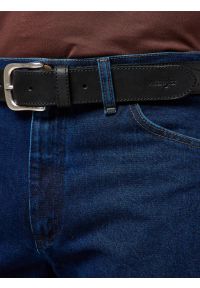 Wrangler - MESKI PASEK WRANGLER WESTERN STITCH BELT BLACK 112372622 #3