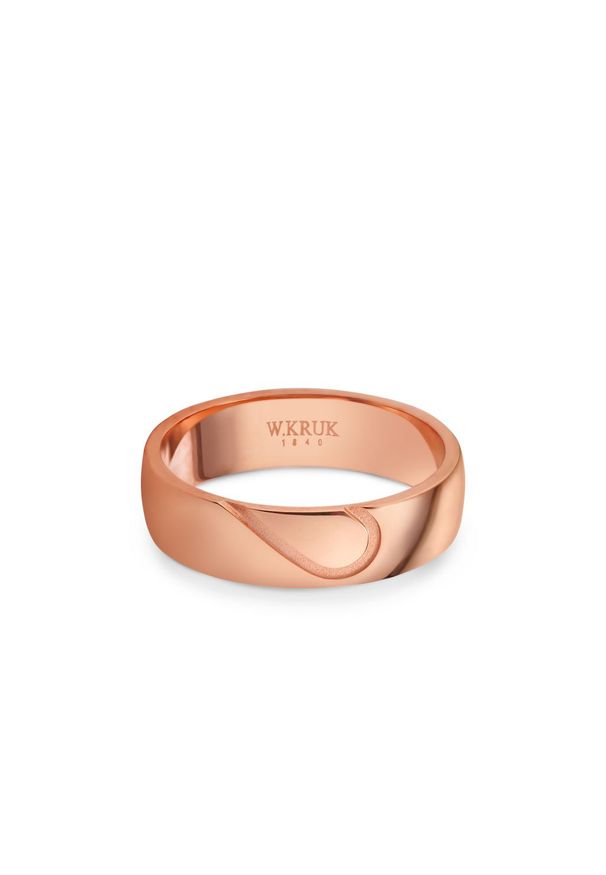 W.KRUK RABAT Obrączka Złota - Grawer GRATIS - złoto 585 - ZZK/O_49R52G. Materiał: złote. Kolor: złoty. Wzór: gładki, aplikacja