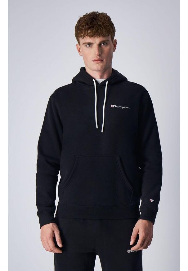 Bluza sportowa męska Champion 219208KK001. Typ kołnierza: kaptur. Kolor: czarny