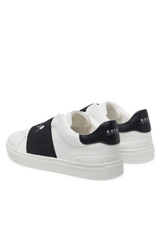Guess Sneakersy FMJTOS ELE12 Biały. Kolor: biały. Materiał: skóra