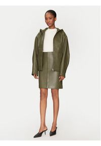 2NDDAY Spódnica skórzana 2251551606 190515 Zielony Regular Fit. Kolor: zielony. Materiał: skóra #5