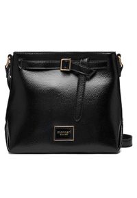 Monnari Torebka TORIMP0-24Z-BAG4111-K020D000 Czarny. Kolor: czarny. Materiał: skórzane