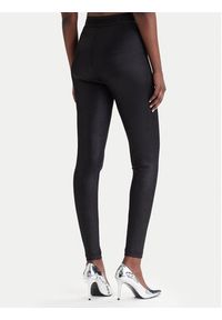 Versace Jeans Couture Legginsy 80HAC101 J0064 Czarny Slim Fit. Kolor: czarny. Materiał: syntetyk #4