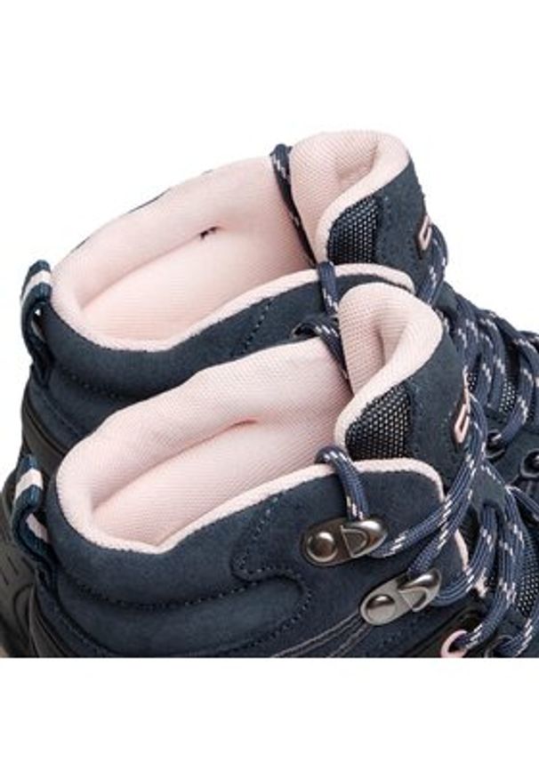 CMP Trekkingi Rigel Mid Wmn Trekking Shoe Wp 3Q12946 Granatowy. Kolor: niebieski. Materiał: materiał
