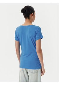 Liu Jo Beachwear T-Shirt VA5157 JS360 Niebieski Regular Fit. Kolor: niebieski. Materiał: wiskoza