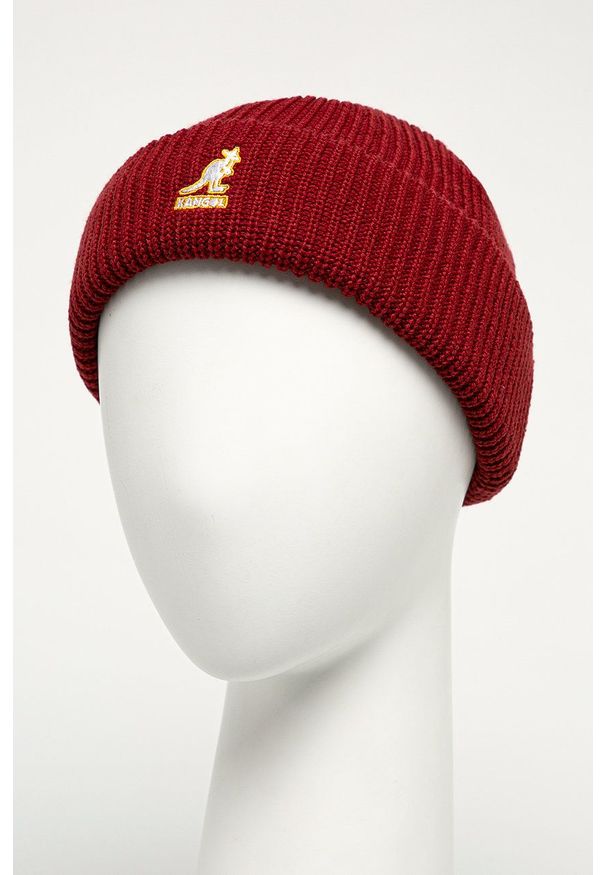 Kangol - Czapka. Kolor: czerwony