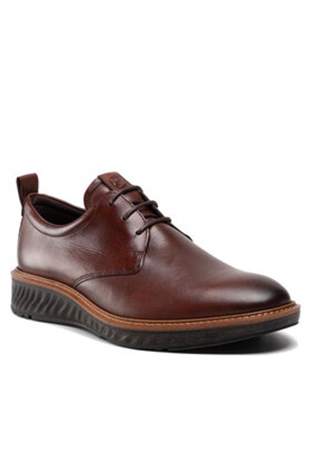 ecco - ECCO Półbuty St.1 Hybrid 83640401053 Brązowy. Kolor: brązowy. Materiał: skóra