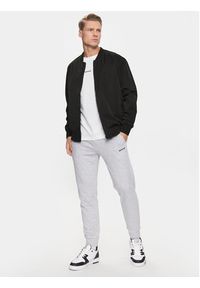 Sprandi Kurtka bomber SP3-KUM001 Czarny Regular Fit. Kolor: czarny. Materiał: syntetyk