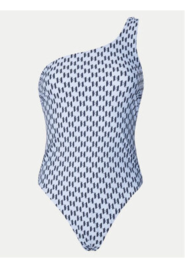 Karl Lagerfeld - KARL LAGERFELD Strój kąpielowy A1W46043 Błękitny. Kolor: niebieski. Materiał: syntetyk