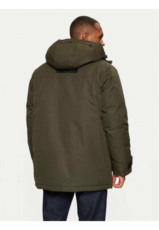 Jack & Jones Parka Star 12256892 Zielony Regular Fit. Kolor: zielony. Materiał: syntetyk