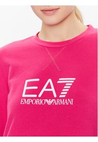 EA7 Emporio Armani Bluza 8NTM35 TJCQZ 1417 Różowy Regular Fit. Kolor: różowy. Materiał: bawełna
