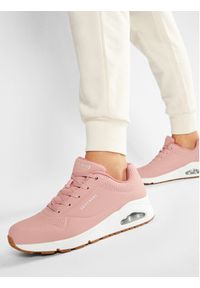 skechers - Skechers Sneakersy Uno Stand On Air 73690/ROS Różowy. Kolor: różowy. Materiał: skóra #3