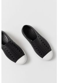 Native Tenisówki kolor czarny. Nosek buta: okrągły. Kolor: czarny. Materiał: guma