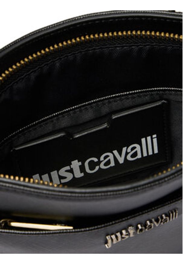 Just Cavalli Saszetka 80QA4B33 ZSB85 Czarny. Kolor: czarny. Materiał: skóra