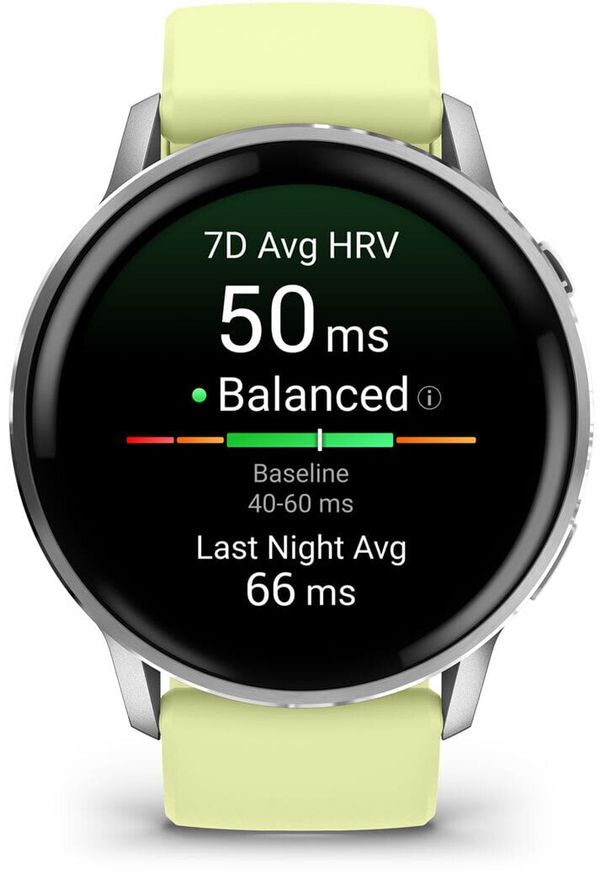 GARMIN - Garmin Venu 4 Smartwatch 45mm grau/silber zitrone. Rodzaj zegarka: smartwatch