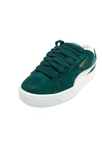 Puma - Zamszowe Buty Treningowe Dla Kobiet. Kolor: zielony. Materiał: zamsz. Styl: sportowy