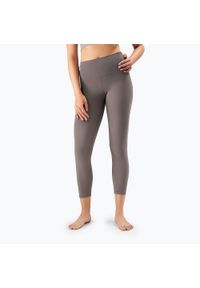 Joy in me - Legginsy do jogi damskie JOYINME 7/8 Unity Ease. Kolor: szary. Sport: joga i pilates