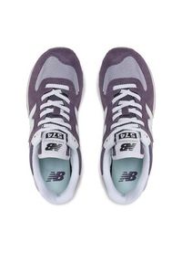 New Balance Sneakersy U574FPG Fioletowy. Kolor: fioletowy. Materiał: zamsz, skóra. Model: New Balance 574