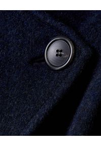 ISABEL MARANT - Wełniany płaszcz z kaszmirem. Kolor: niebieski. Materiał: kaszmir, wełna. Długość rękawa: długi rękaw. Długość: długie. Sezon: jesień #3