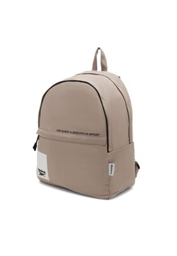 Reebok Plecak RBK-017-CCC-05 Beżowy. Kolor: beżowy. Materiał: materiał