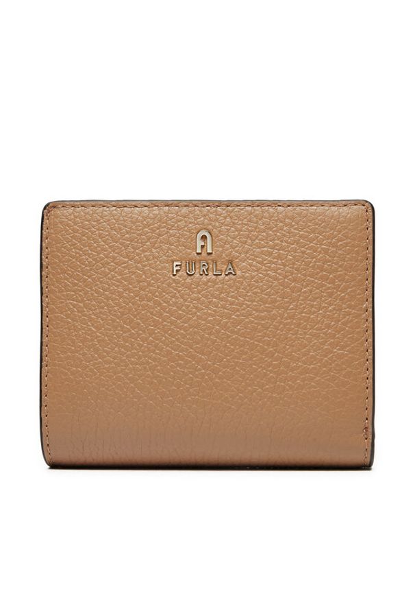Furla Mały Portfel Damski Camelia WP00307 HSF000 YU500 Brązowy. Kolor: brązowy. Materiał: skóra