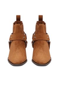 Badura Botki EO-CLEO-501-25 Brązowy. Kolor: brązowy. Materiał: zamsz, skóra #6