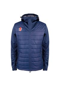 GRAY-NICOLLS - Kurtka z pełnym zamkiem błyskawicznym Gray-Nicolls Pro Performance. Kolor: niebieski. Materiał: puch. Sport: fitness #1