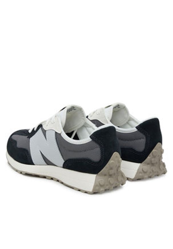 New Balance Sneakersy GS327LG Szary. Kolor: szary. Materiał: zamsz, skóra