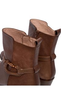 Hispanitas Botki PHI254297 Brązowy. Kolor: brązowy. Materiał: skóra #3