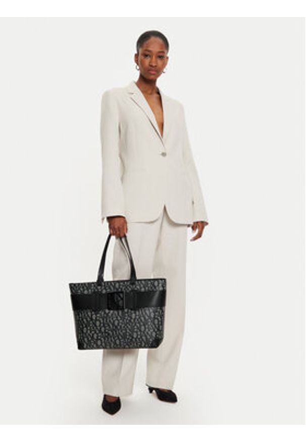 Armani Exchange Torebka 949127 3F742 00850 Czarny. Kolor: czarny. Materiał: skórzane