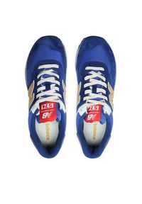 New Balance Sneakersy U574HBG Niebieski. Kolor: niebieski. Materiał: zamsz, skóra. Model: New Balance 574