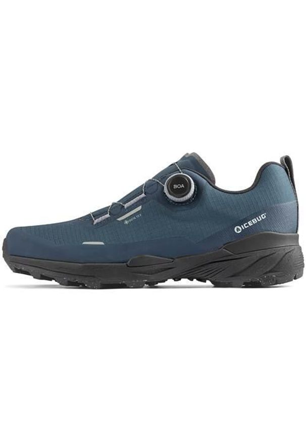 Buty do chodzenia męskie Icebug Rover 2 Rb9x Gtx. Kolor: niebieski. Materiał: materiał, syntetyk. Szerokość cholewki: normalna. Sport: turystyka piesza