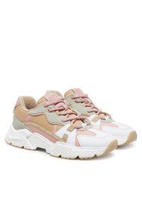Guess Sneakersy FLJCAR ELE12 Beżowy. Kolor: beżowy. Materiał: skóra #2